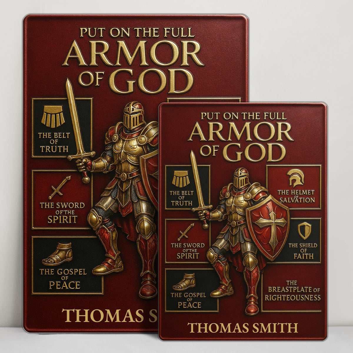 Put On The Full Armor of God, Armor, Helmet, Sword, Shield