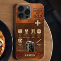 Put On The Full Armor of God, Biblical Armor Elements - Personalized Clear Phone Case - FTH100_PHC