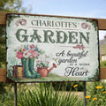 A Beautiful Garden Is A Work Of Heart, Flowers And Garden Boots