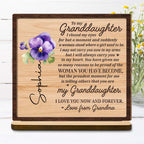 To My Granddaughter, I Always Carry You in My Heart