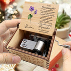 Granddaughter, You Are Loved And Cherished Wooden Music Box