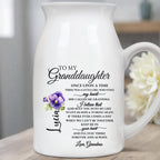 Granddaughter Heartwarming Message With Flowers