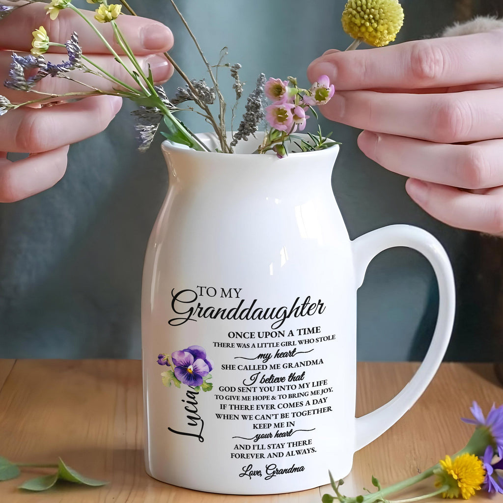 Granddaughter Heartwarming Message With Flowers