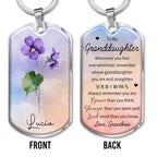 Straighten Your Crown Granddaughter Inspiration Quote With Flowers