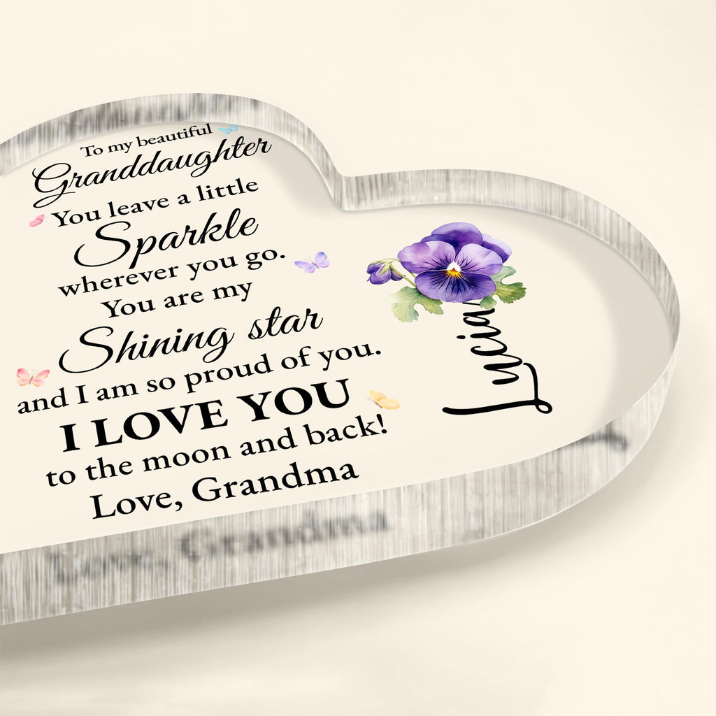 Granddaughter You Are My Shining Star Beautiful Message