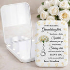 To My Beautiful Granddaughter Sparkle Wherever You Go Shining Star Flower