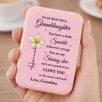 To My Beautiful Granddaughter Sparkle Wherever You Go Shining Star Flower