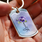 Inspirational Quote For Granddaughter With Flowers