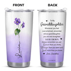 Braver, Stronger, Loved Inspirational Message For Granddaughters