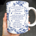 To My Granddaughter, Once Upon A Time There Was A Little Girl Who Stole My Heart, Floral Patterns