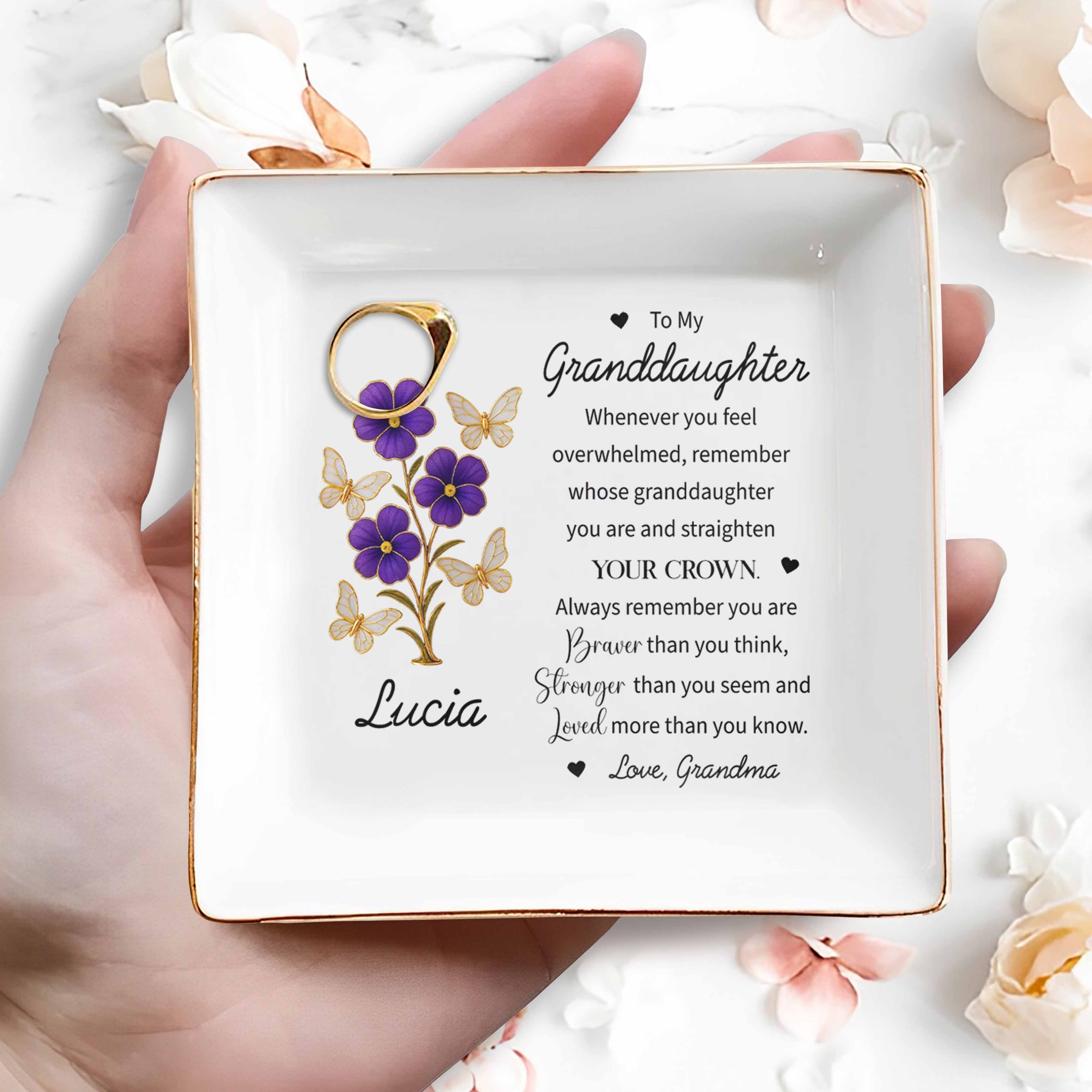 To My Granddaughter, Remember You Are Braver