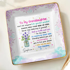 To My Granddaughter, Always Hold Your Head Up High, Flowers and Stars