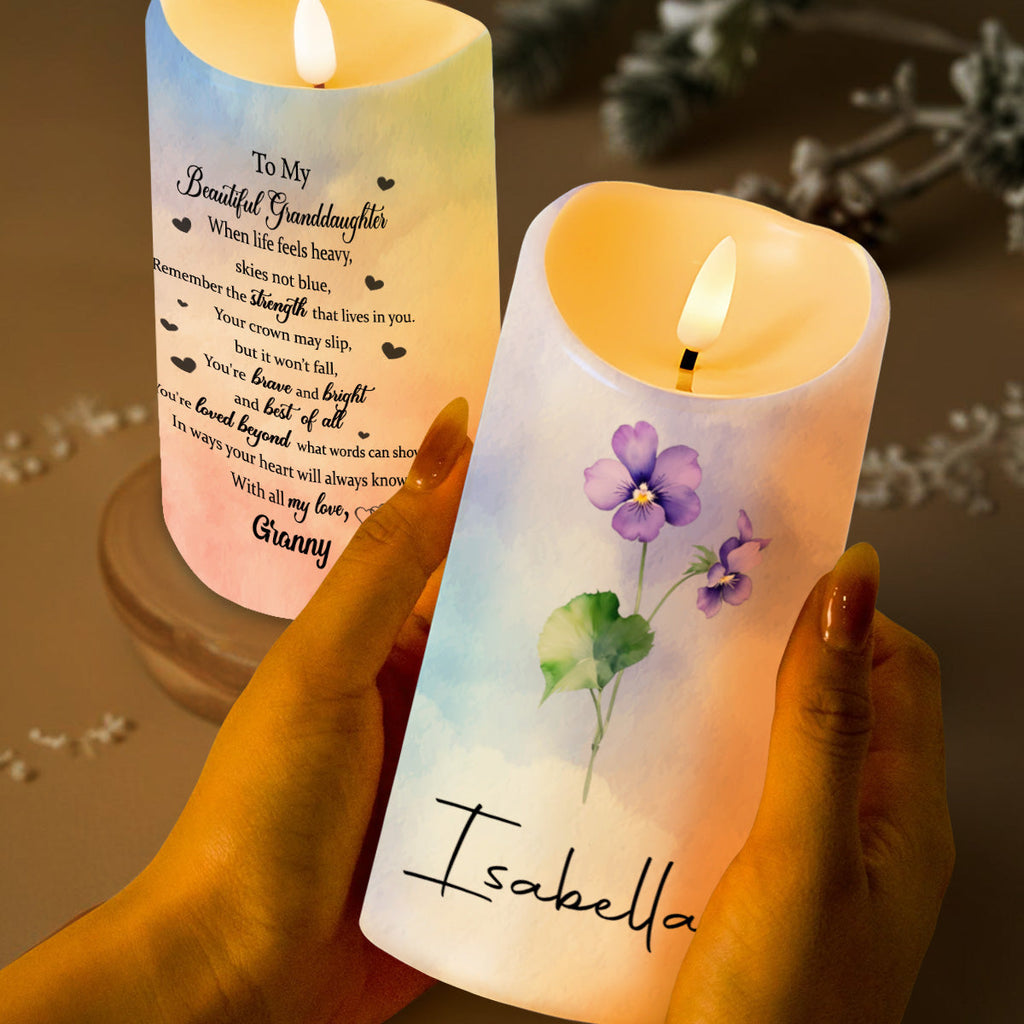 To My Beautiful Granddaughter, Strength And Love