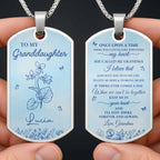 To My Granddaughter, A Beautiful Flower Just Like You