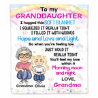 To My Granddaughter, Filled With Love And Light
