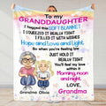 To My Granddaughter, Filled With Love And Light