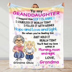 To My Granddaughter, Filled With Love And Light