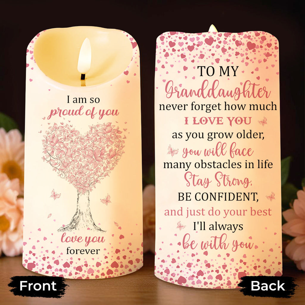 To My Granddaughter, Proud and Loving Message