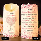 To My Granddaughter, Proud and Loving Message