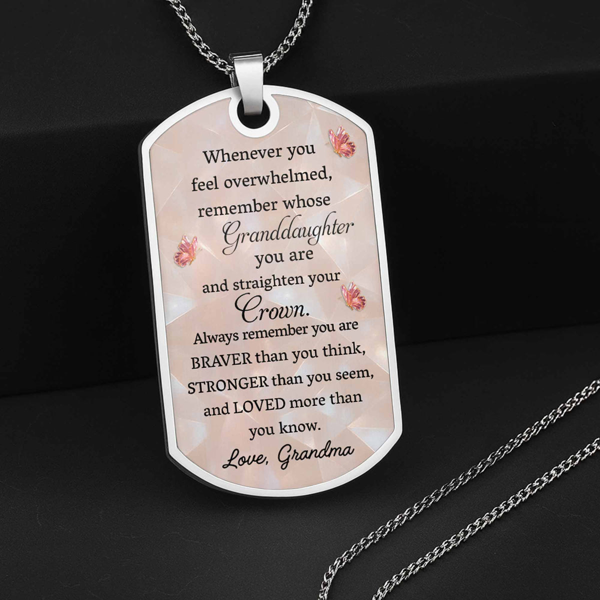 To My Granddaughter Love You Forever Flowers