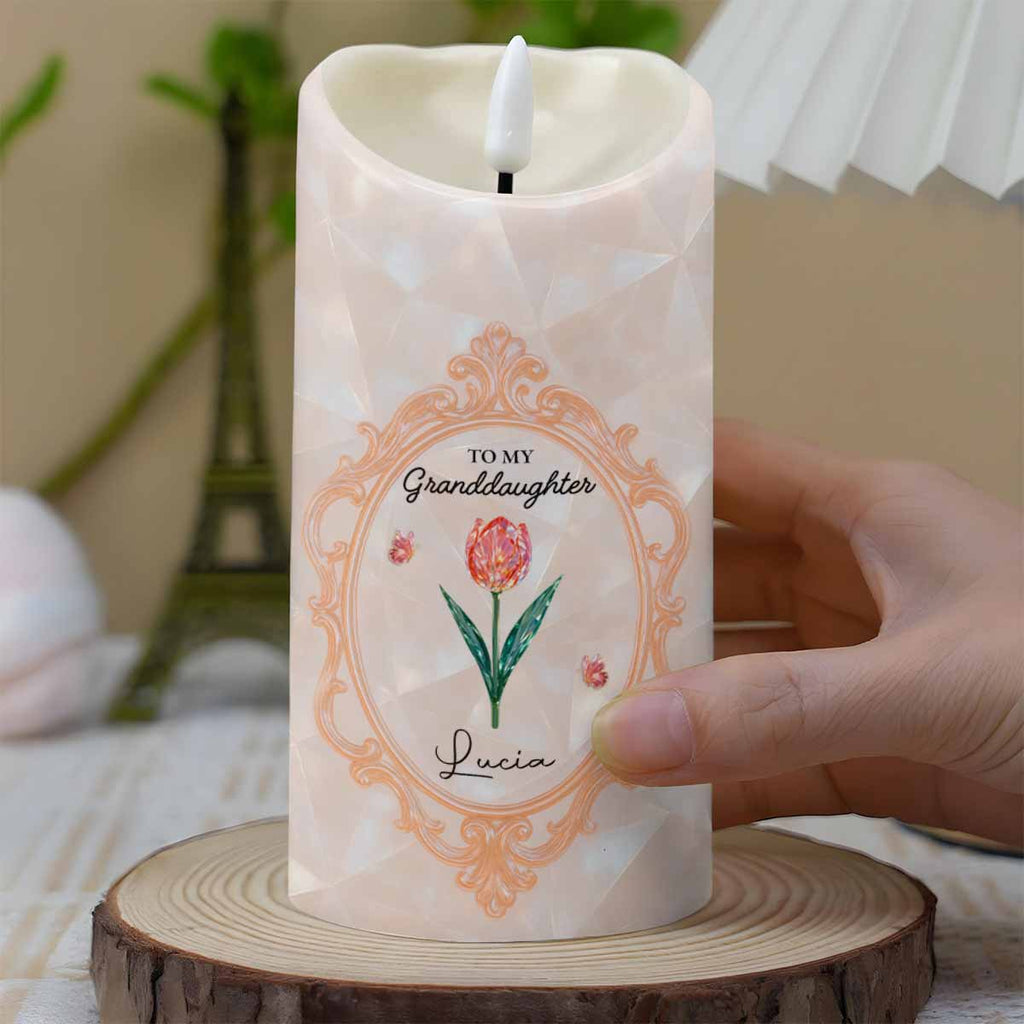 Once Upon A Time, A Little Girl, Flower Design