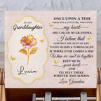 To My Granddaughter, Flowers and Butterflies
