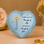 To My Granddaughter, Butterflies and Heart Shape