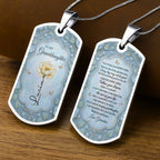 To My Granddaughter, Follow Your Dreams Necklace