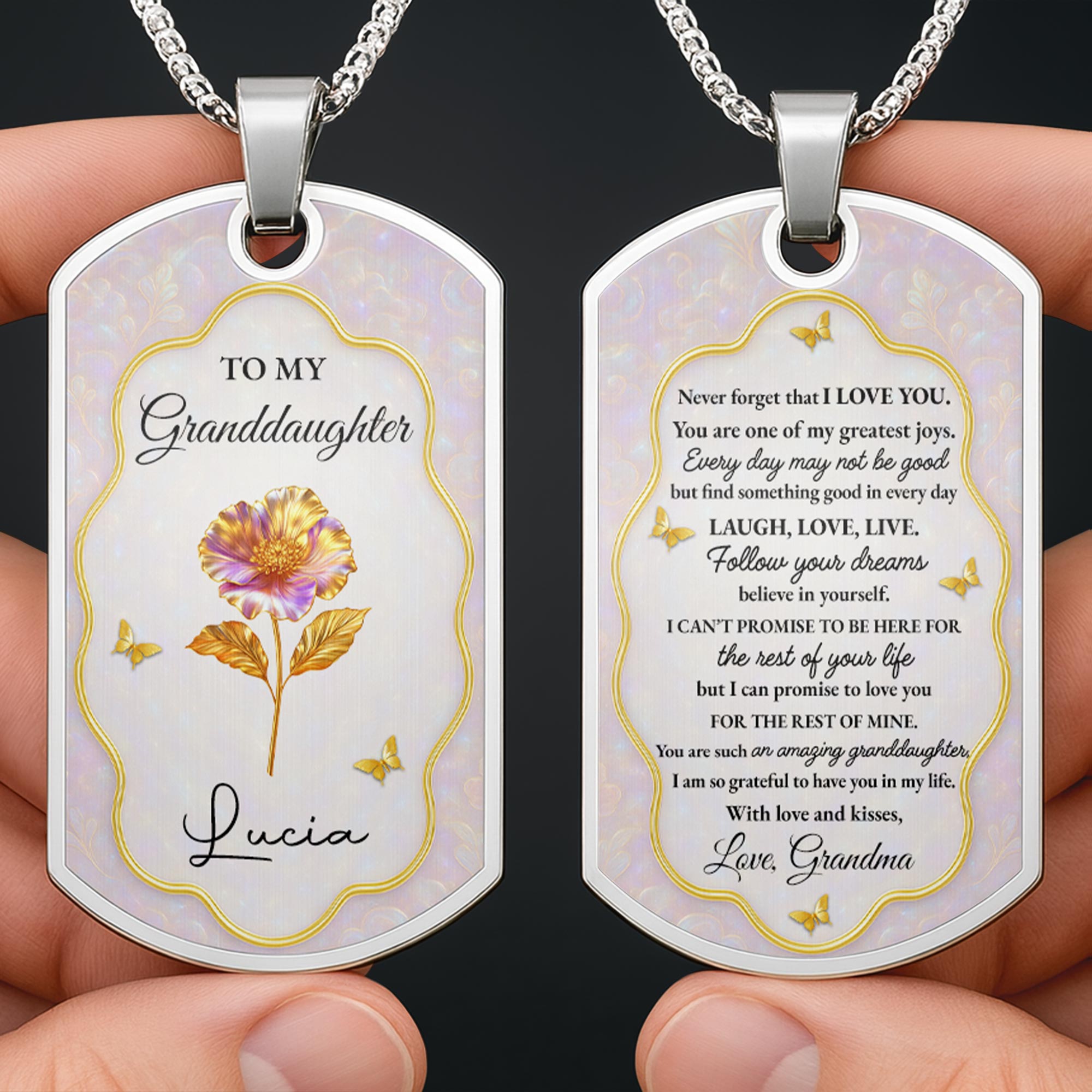 To My Granddaughter, An Everlasting Promise Of Love