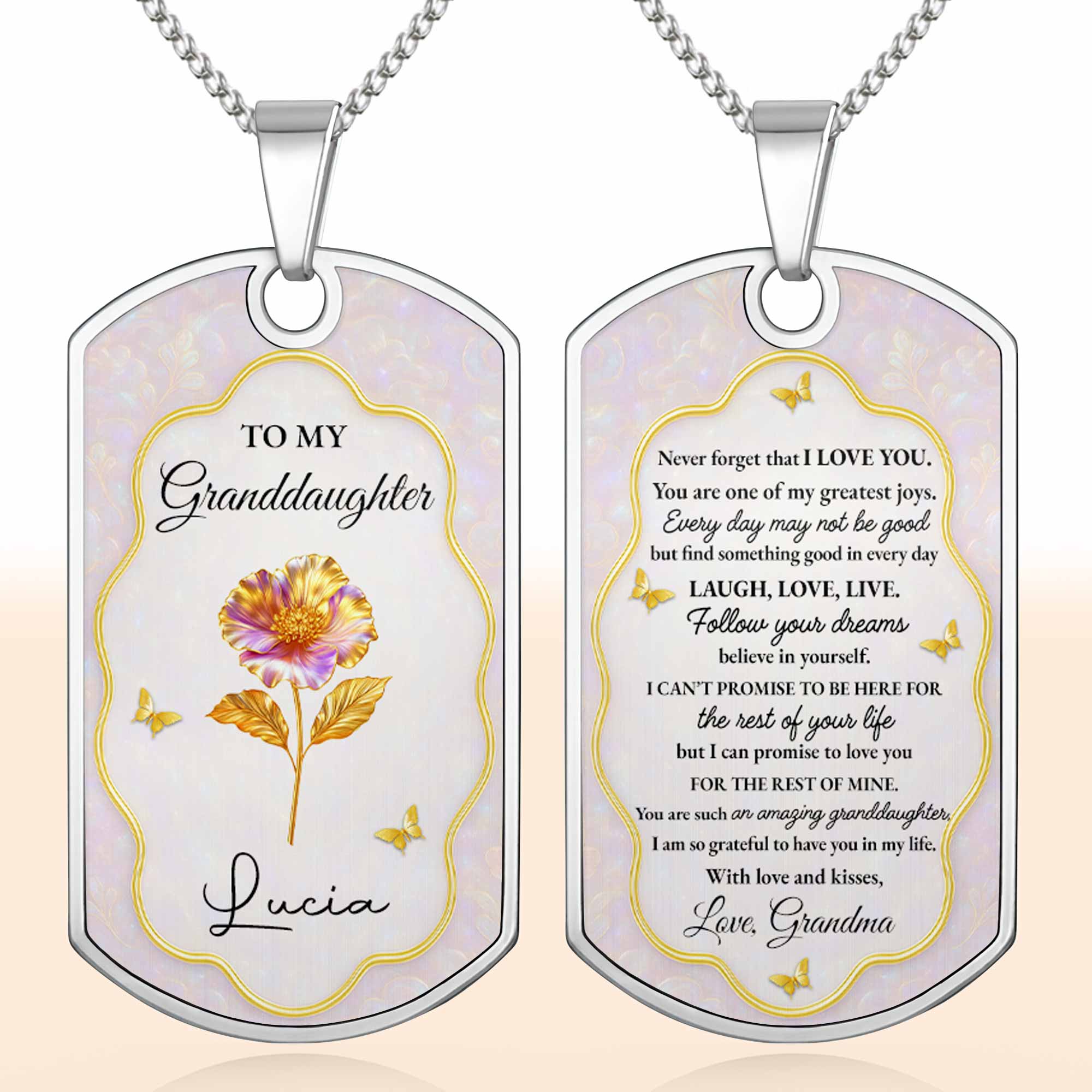 To My Granddaughter, An Everlasting Promise Of Love