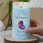 To My Granddaughter, Butterfly Heartfelt Message