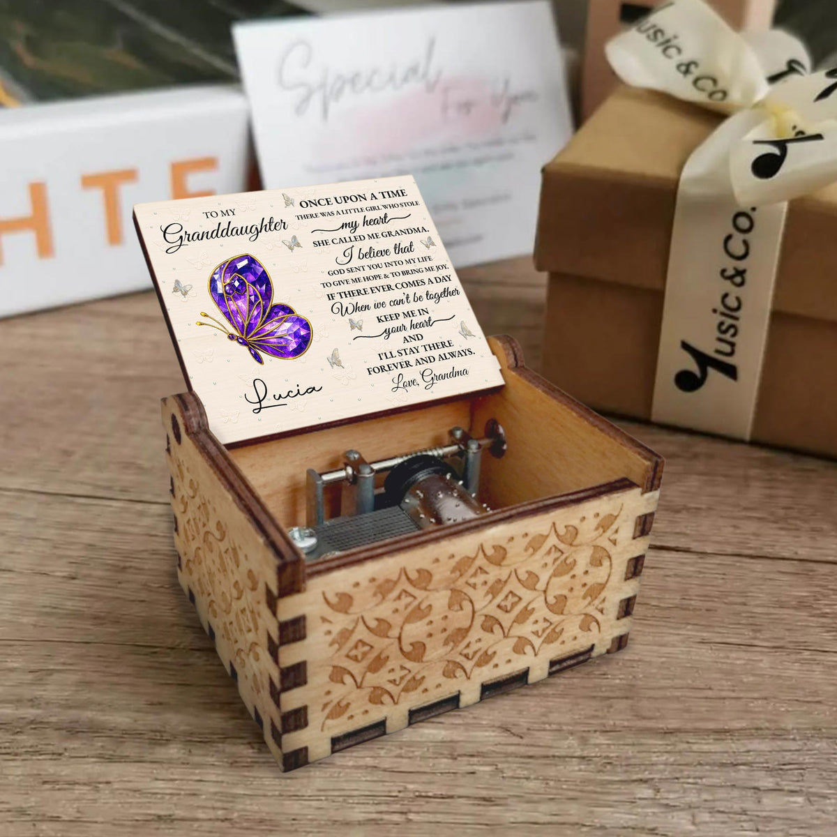 Once Upon A Time, Butterfly, Love From Grandma