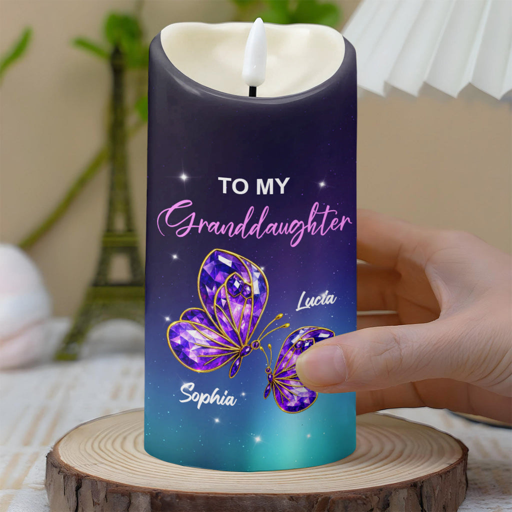 To My Granddaughter, Butterflies And Stars