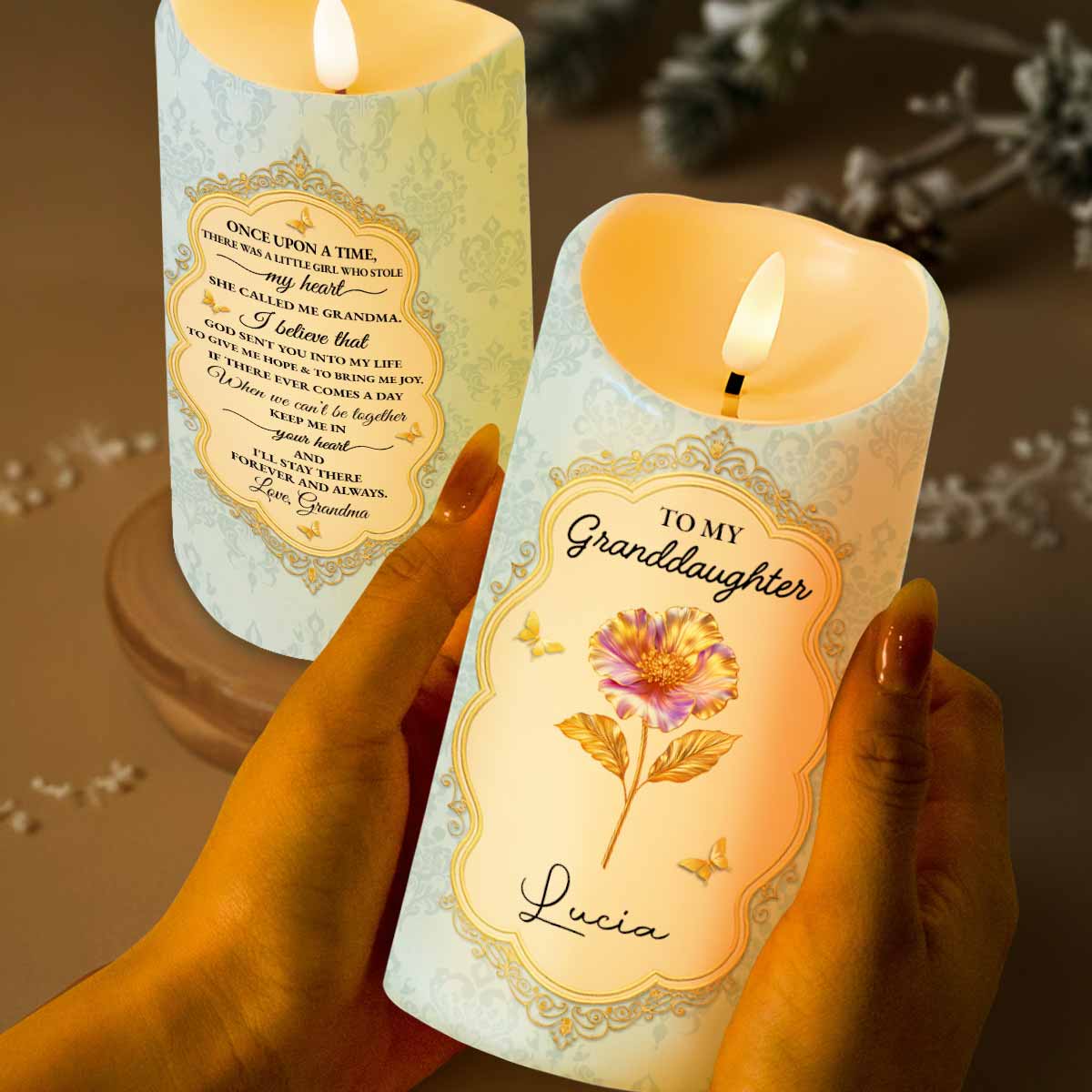 To My Granddaughter, Once Upon A Time, Flowers