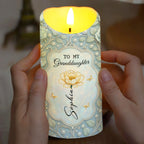 To My Granddaughter, Wherever Your Journey, Flowers, Butterflies