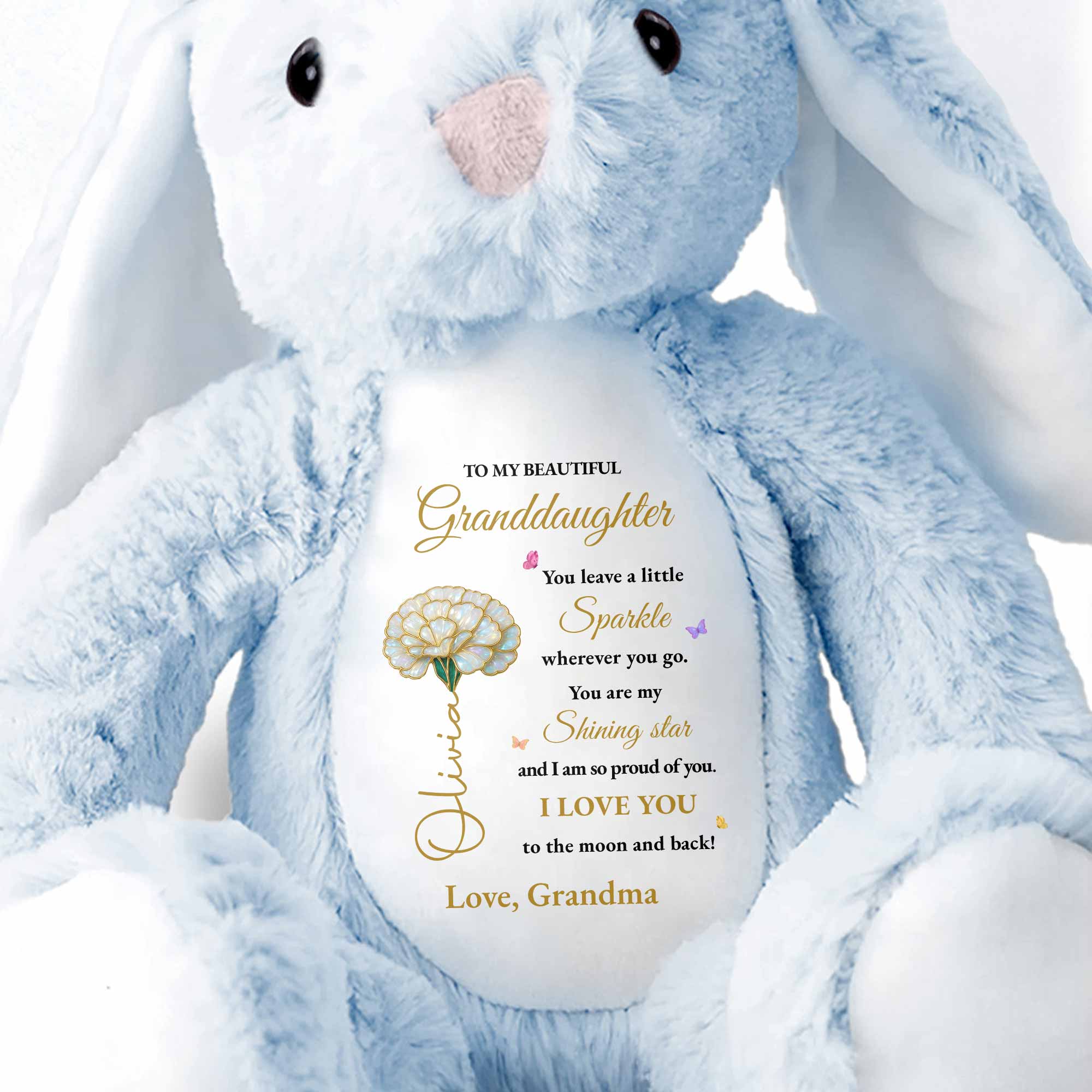 To My Beautiful Granddaughter, Sparkle And Shine With Love