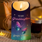 To My Granddaughter, Believe In Yourself, Butterflies And Stars