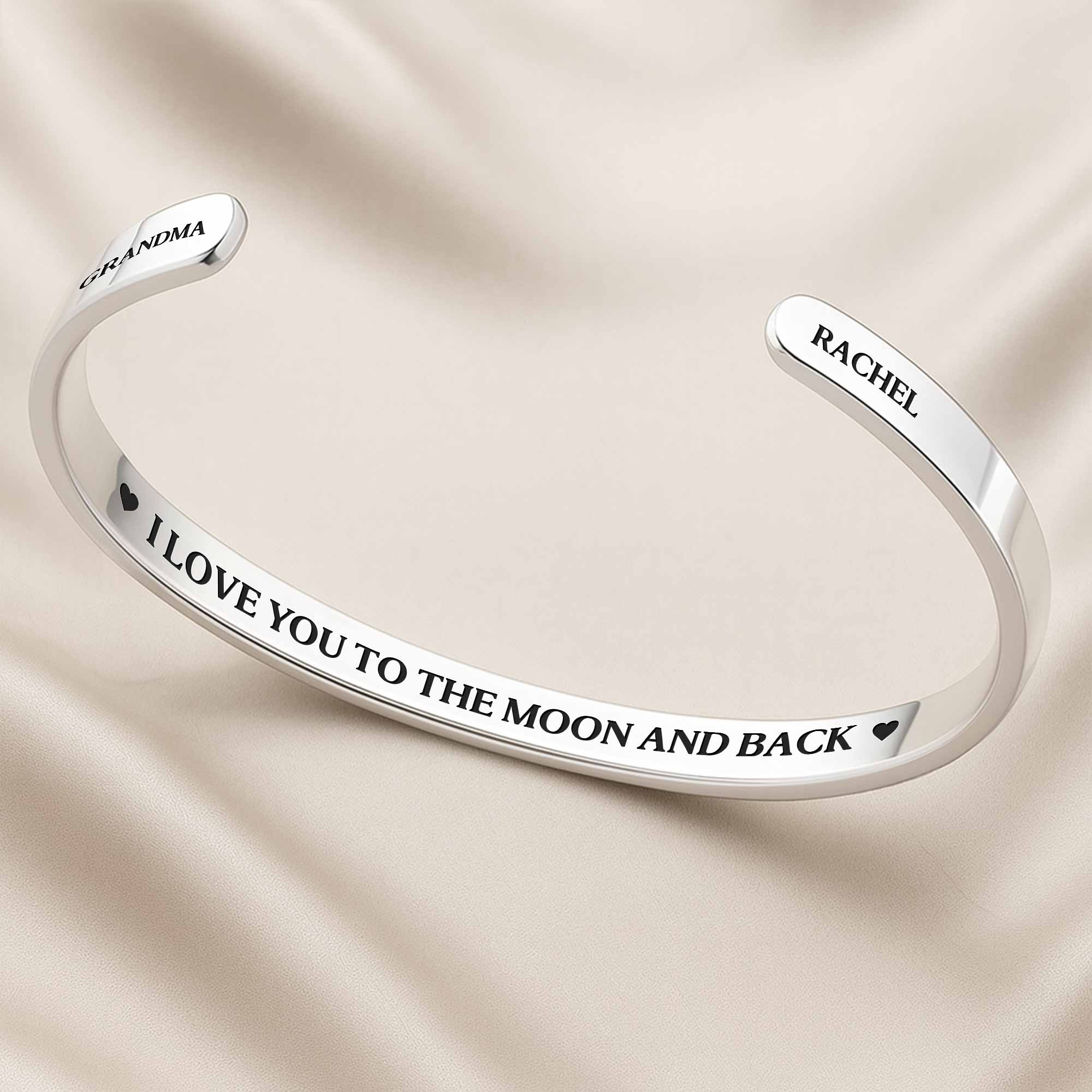 I Love You To The Moon And Back With Flowers