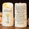 To My Granddaughter, Love And Floral Design