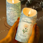 To My Granddaughter, Once Upon A Time, Flowers and Butterflies