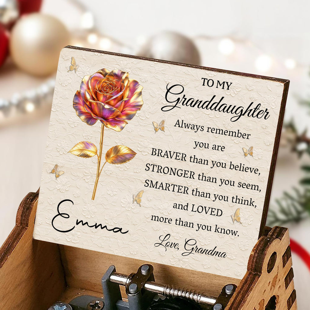 To My Granddaughter, Always Remember Bravery and Love