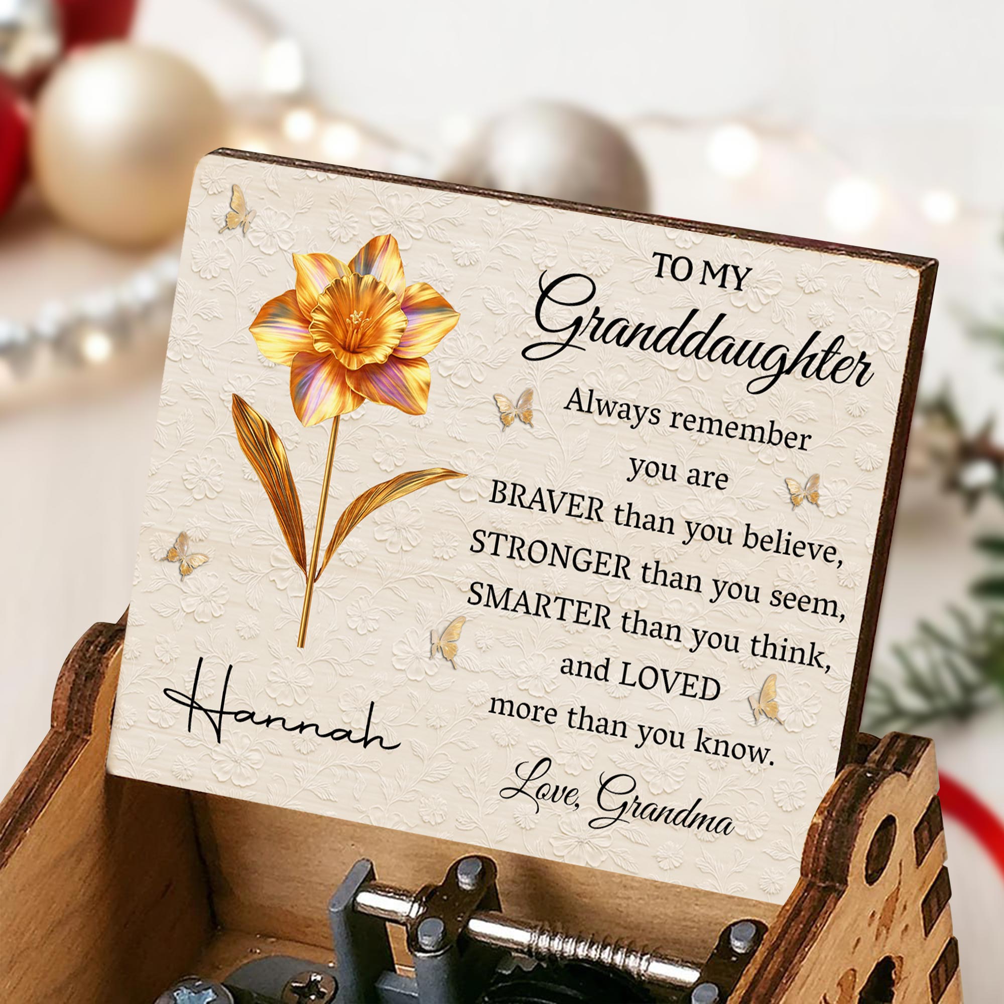 To My Granddaughter, Always Remember Bravery and Love