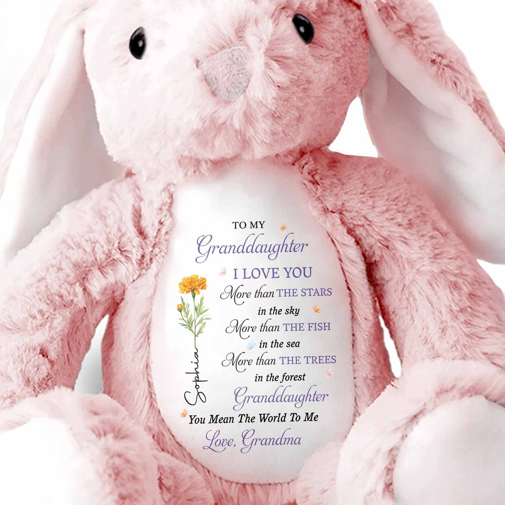 To My Granddaughter, I Love You, Flower