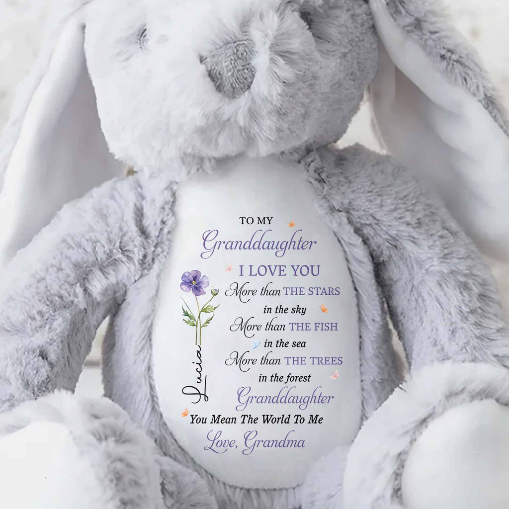 To My Granddaughter, I Love You, Flower