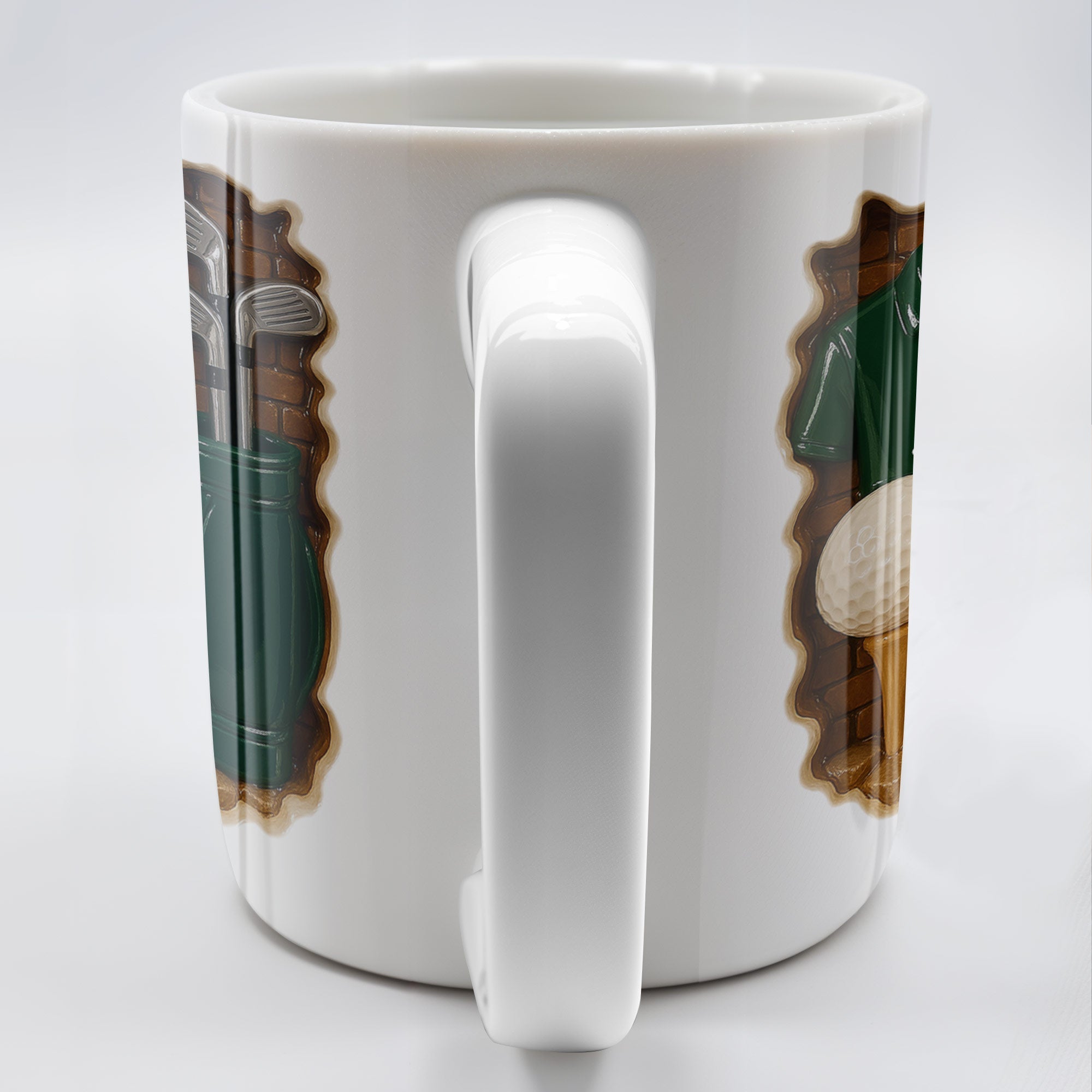 Celebrate Your Love for Golf, Golf Shirt, Golf Balls, Golf Clubs, Golf Bag - Personalized Custom Coffee Mug - GOLF005_MG