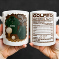 Golfer Nutrition Facts With Golf Accessories
