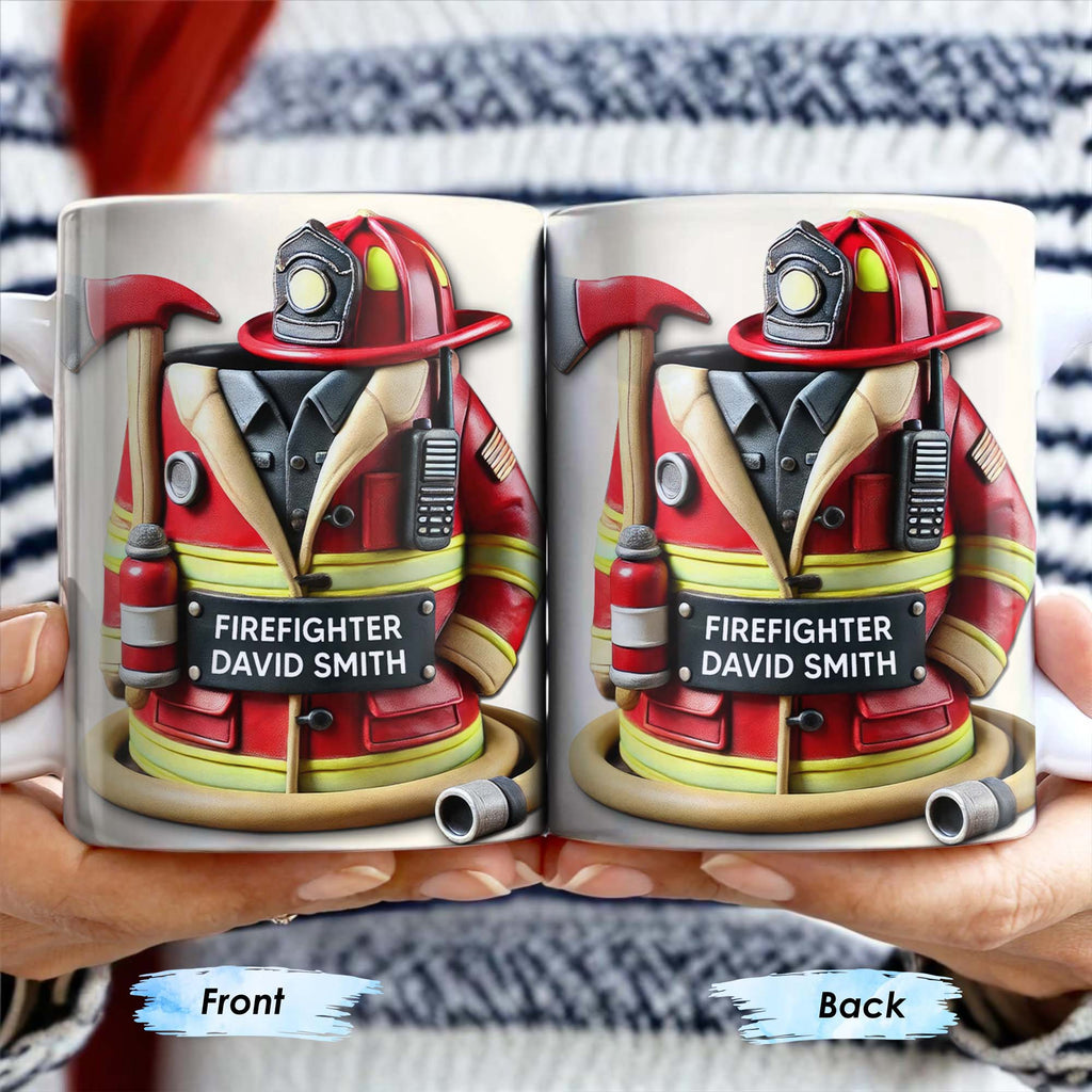 Firefighter David Smith, Gear and Helmet