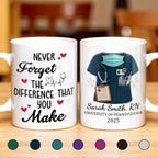 Never Forget The Difference That You Make, Heartbeat And Medical Scrubs