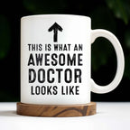 This Is What An Awesome Doctor Looks Like, Arrow and Text