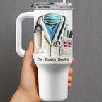 Celebrate The Spirit Of Medical Professionals, Stethoscope And Coat
